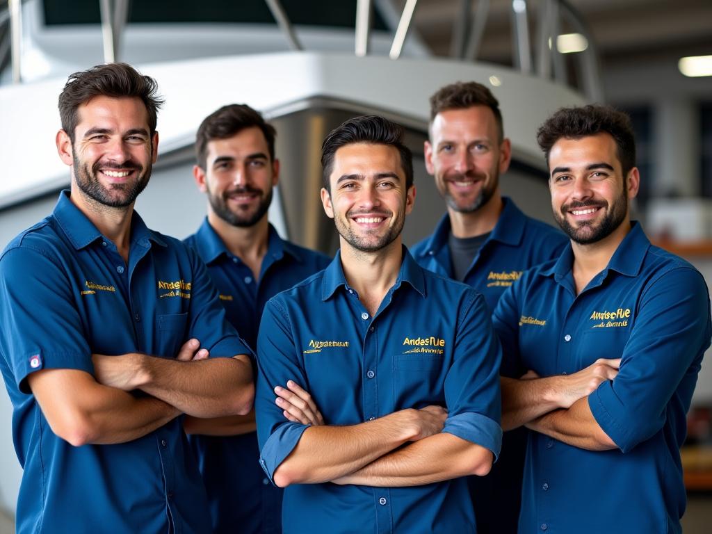 Equipo experto de AndesHue Marine en Cartagena